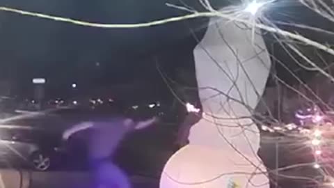 This person in Colorado just had to go full Grinch on these Christmas decorations.