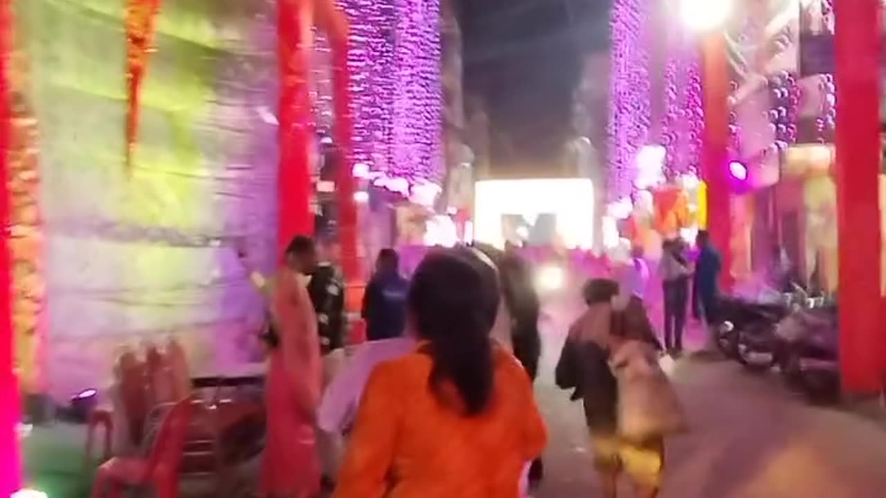 माँ दुर्गा पंडाल वीडियोस
