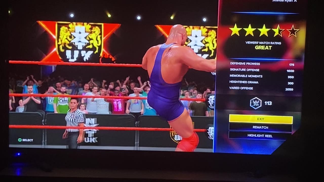 Kurt Angel Win Over Sheamus