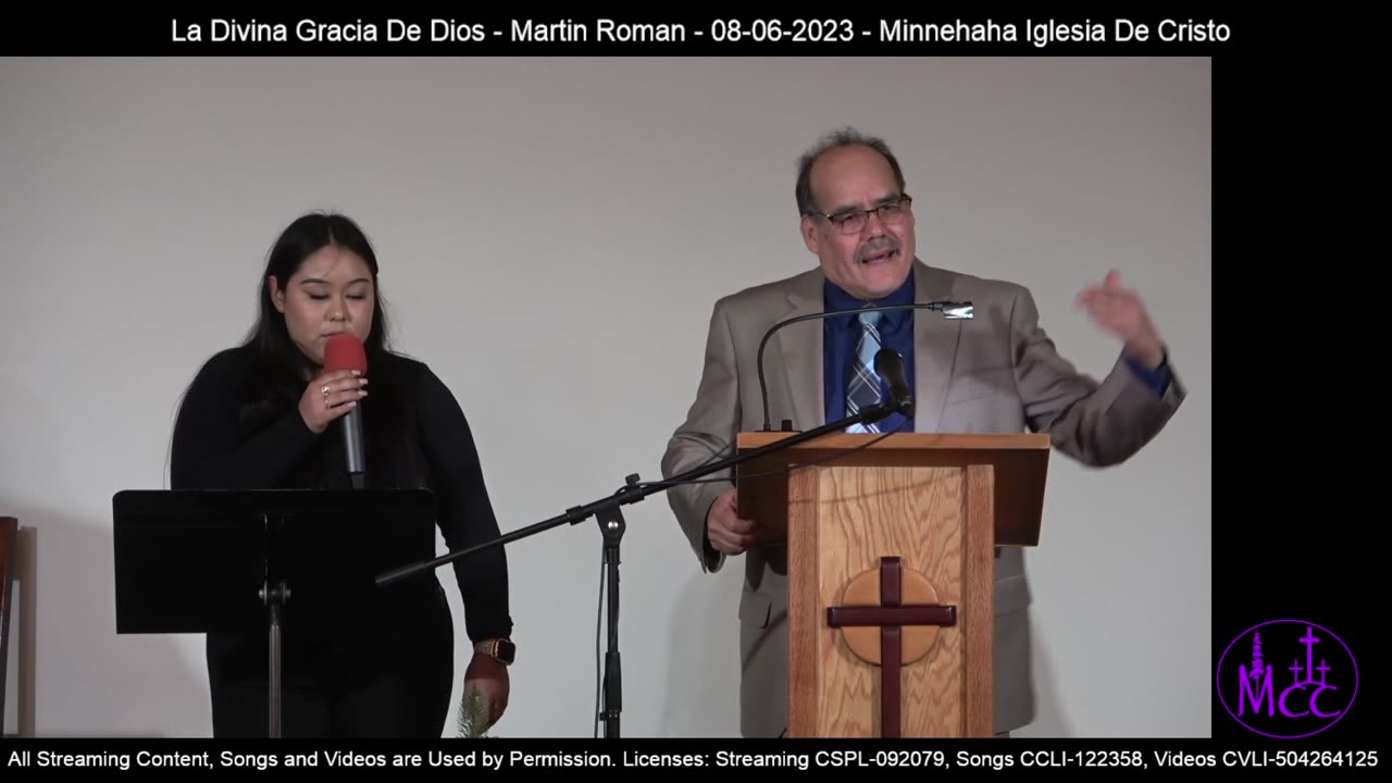 La Divina Gracia De Dios - Martin Roman - 08-06-2023 - Minnehaha Iglesia De Cristo