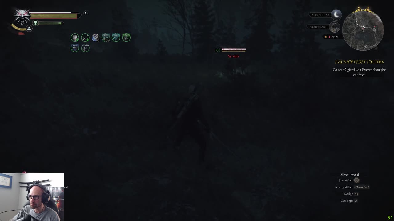 Witcher 3 2nd playthrough - New Game+ Part 22 - Death March diff; Main story continued. Come chill