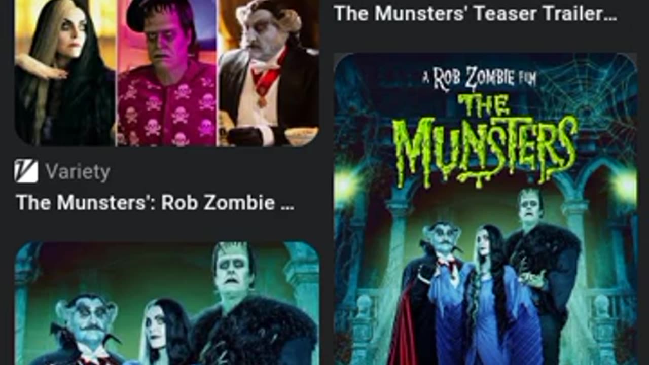 Rob zombies's the munsters