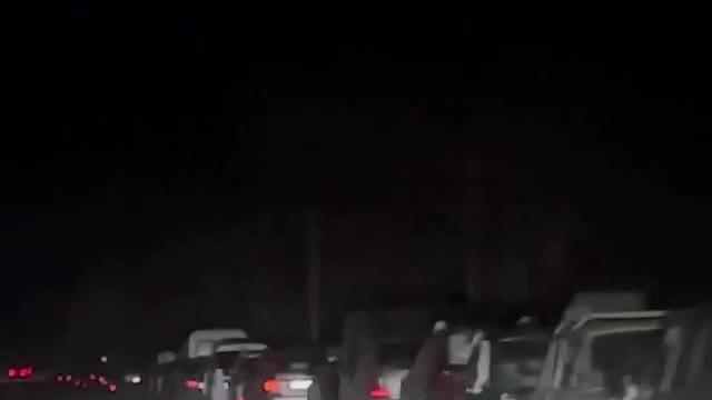 This is the road from Mariupol to Bezymennoye (towards the Russian Federation)
