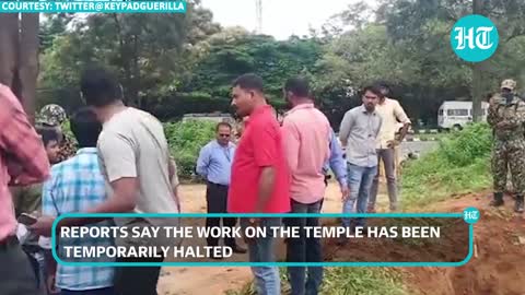 Bangalore University students, staff protest against temple construction on campus. Here's why