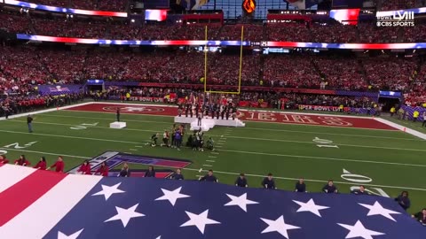 Reba McEntire Sings the National Anthem at Super Bowl LVIII