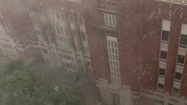 Sudden Storm Blows Equipment Off American Airlines Center