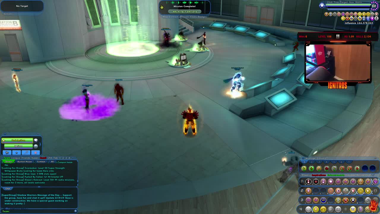 City of Heroes Leveling up an ALT