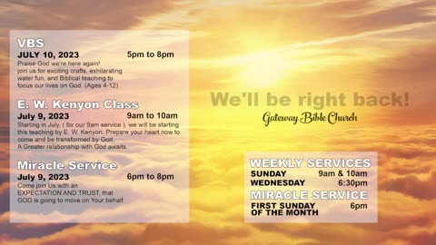 Redemption Facts (Pastor Tony Frazee) Gateway Bible Church 630pm 2023-07-05