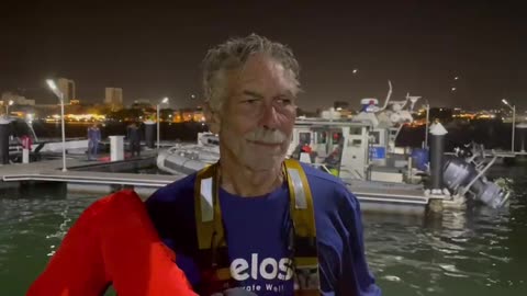 Capitán de velero que quedó a la deriva