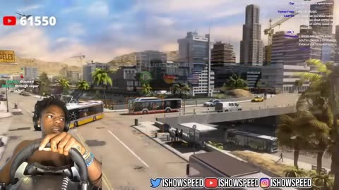 IShowSpeed cant't drive a bus in Bus Driving Simulator RAGES AFTER FUNNY