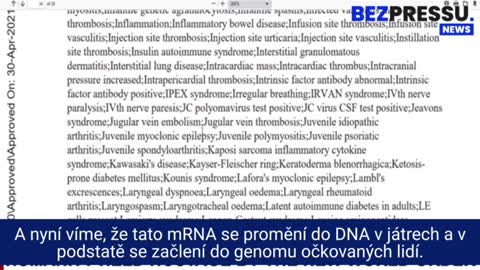 Přísně tajný dokument Pfizeru unikl online