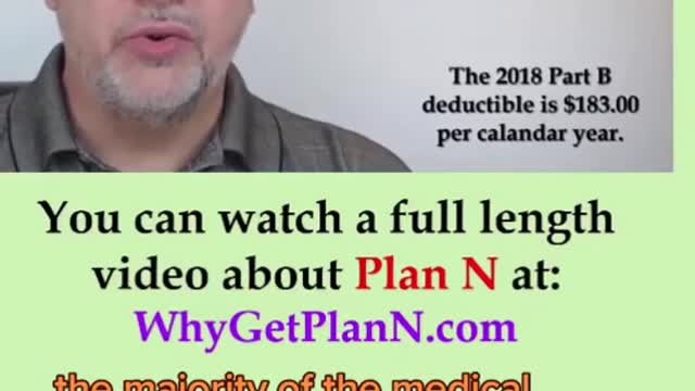 Episode 7 - Plan G and Plan N both require you to be responsible for the Part B deductible.