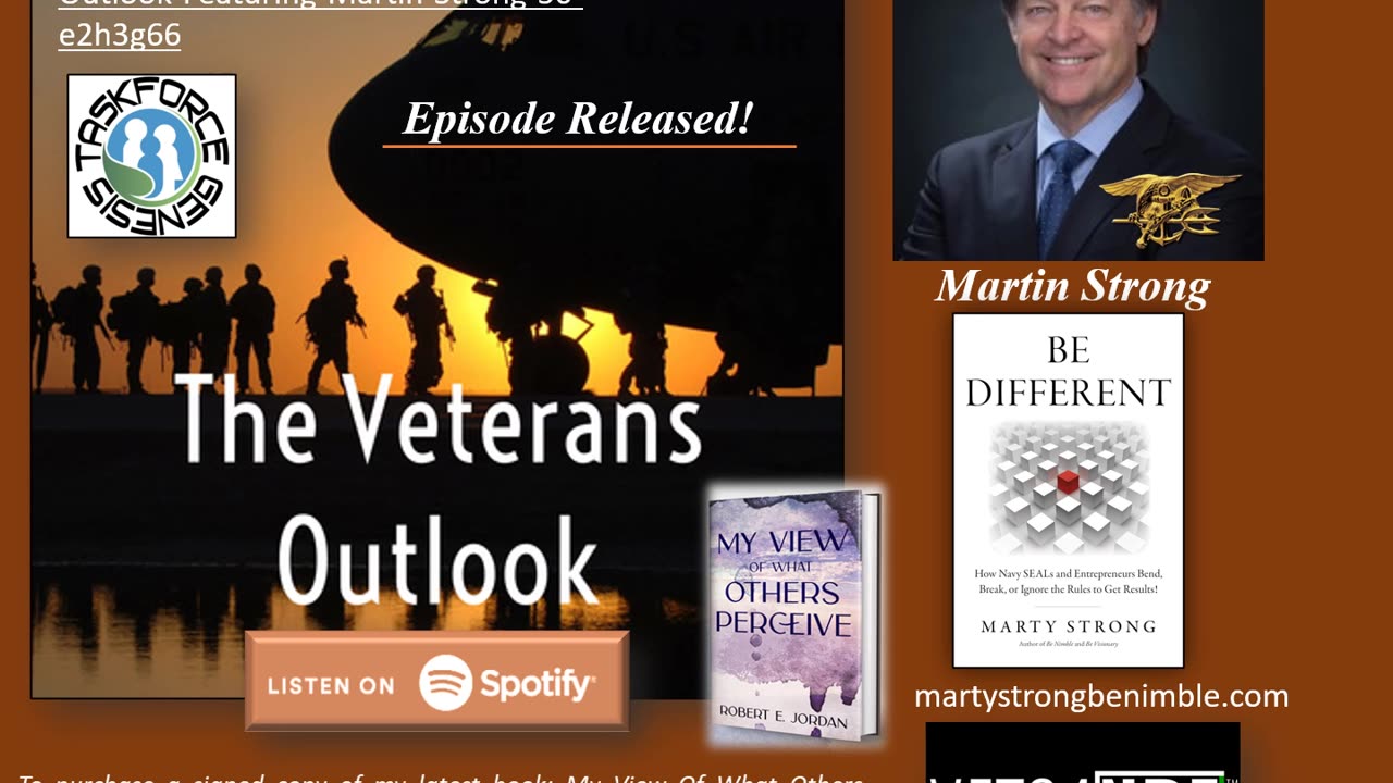 The Veterans Outlook Podcast Featuring Martin Strong