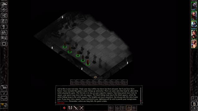 Baldur's Gate 1 - Durlag's Tower Chessboard Strategy