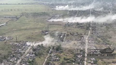 Work of tankers on identified targets and enemy positions