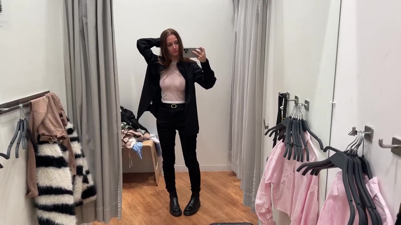 See-Through Try On Haul _ Transparent Lingerie and Clothes _ Try-On Haul At The Mall PART-1