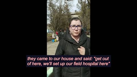 Ukraine: mother says Ukraine forces shot at civilians trying to leave