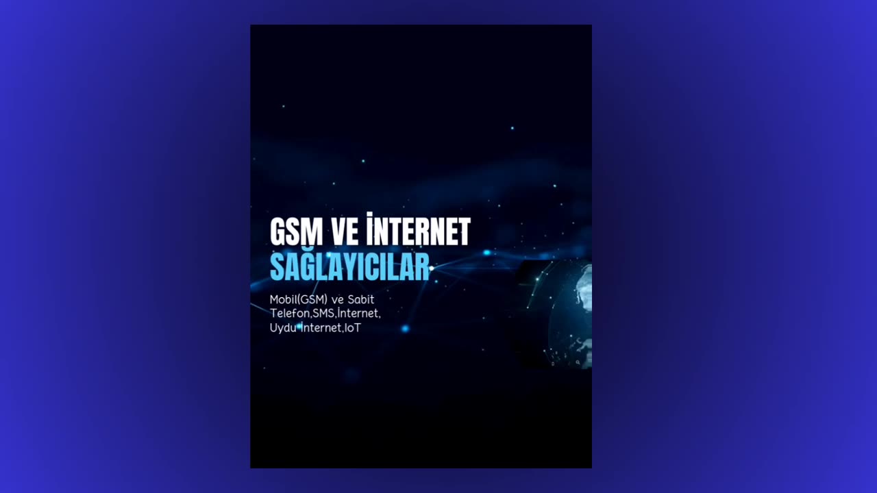 Gsm ve İnternet hizmetleri Sağlayıcıları • MyNetiz