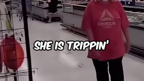 Karen loses it in walmart #shorts