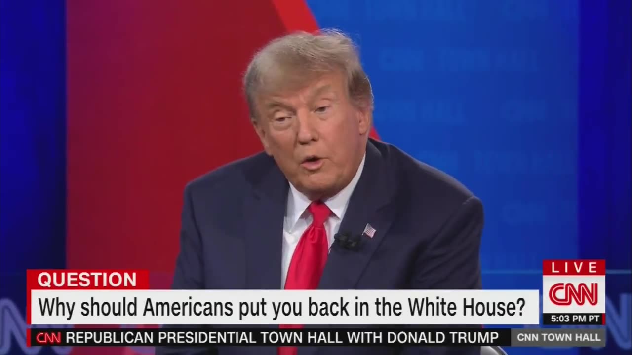 Donald Trump on CNN: About the fraud election of 2020