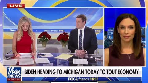 Biden heads to Michigan today to "speak" on jobs and manufacturing...