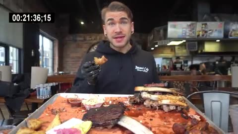 20 kg Beef meet Eating food challenge