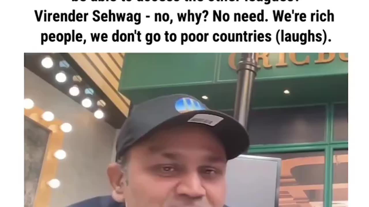 Virendra Sehwag On Big Bash League