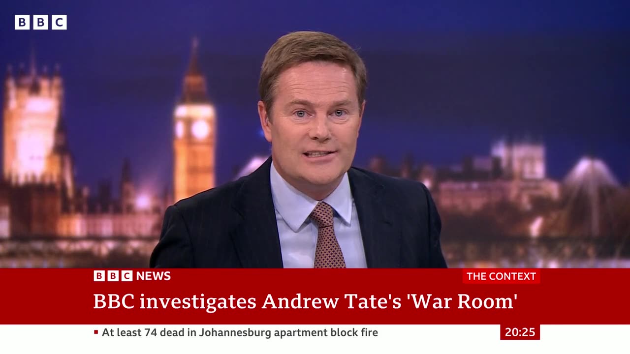 Andrew Tate: Chats in 'War Room' suggest dozens of women groomed - BBC News