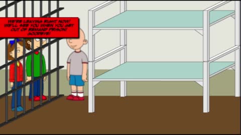 Classic Caillou becomes a referee / arrested / grounded