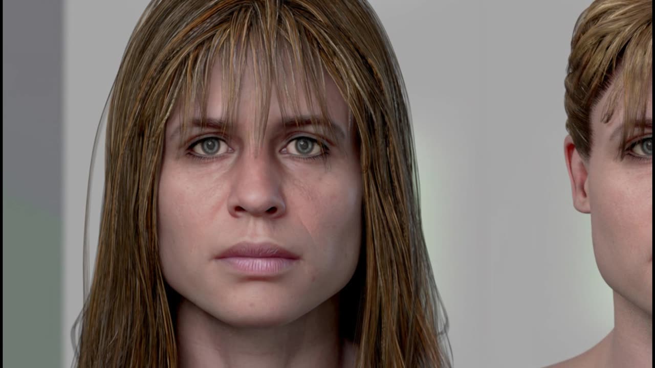 3d model Sarah Connor Linda Hamilton