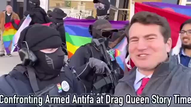 Alex Stein Mocking Antifa 😂😂😂