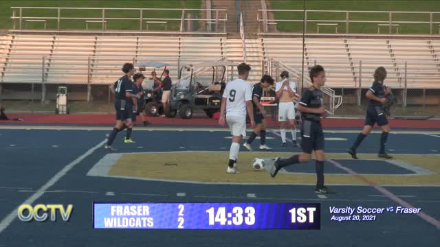 Varsity Soccer vs. Fraser 8-20-21