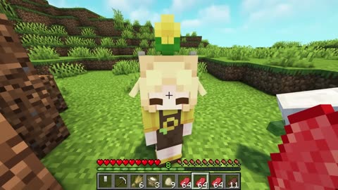 Daisy ADOPTS a BABY ZOMBIE In Minecraft!