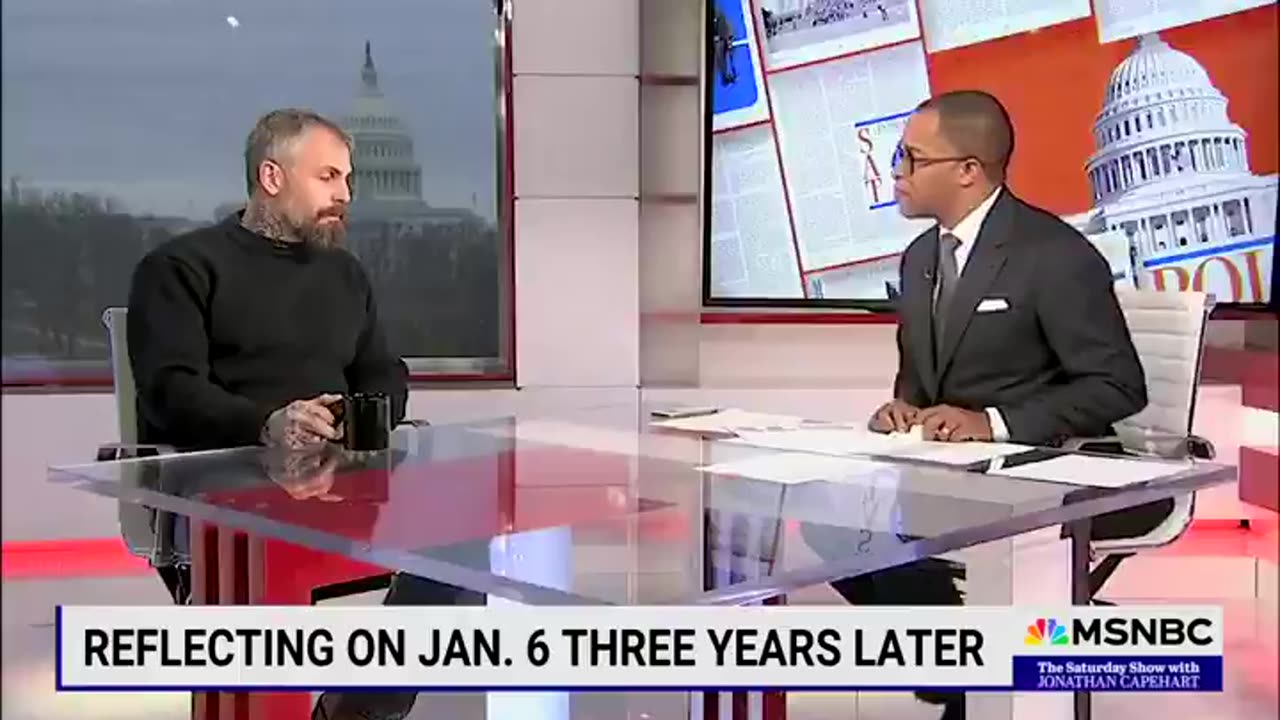 Lol: MSNBC Host Tries to Not Cry During January 6 Segment