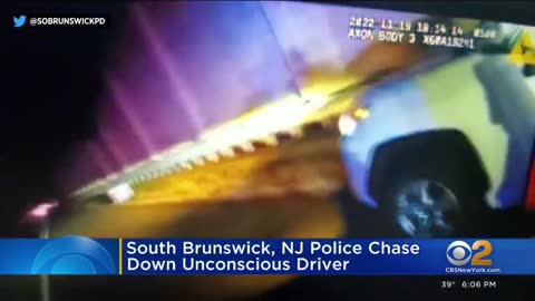 South Brunswick police chase down unconscious driver