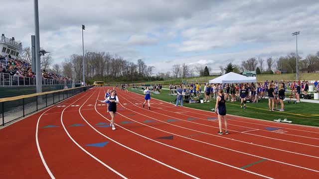 4.12.22 - Girls 4x100m @ St. Joseph's Relays