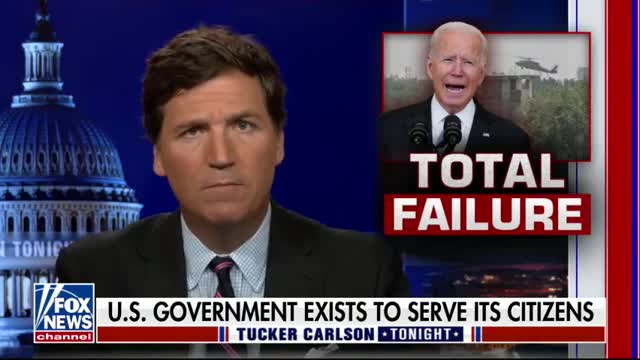 Tucker - Aug 19, 2021 - No Mistakes Made (Biden on Afghan exit)