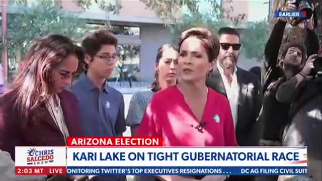 Kari Lake: "We can't have us waiting days for results.