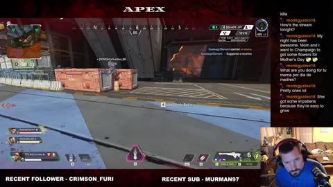 May 9th stream of apex