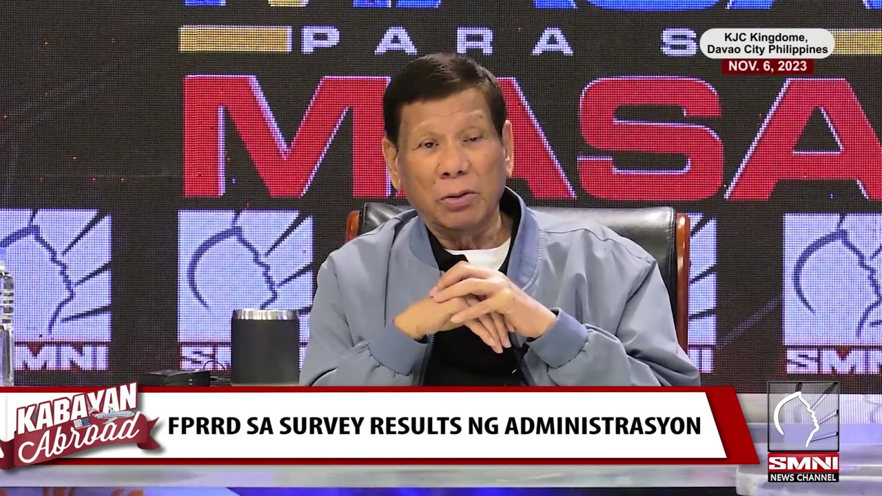 FPRRD sa survey results ng administrasyon