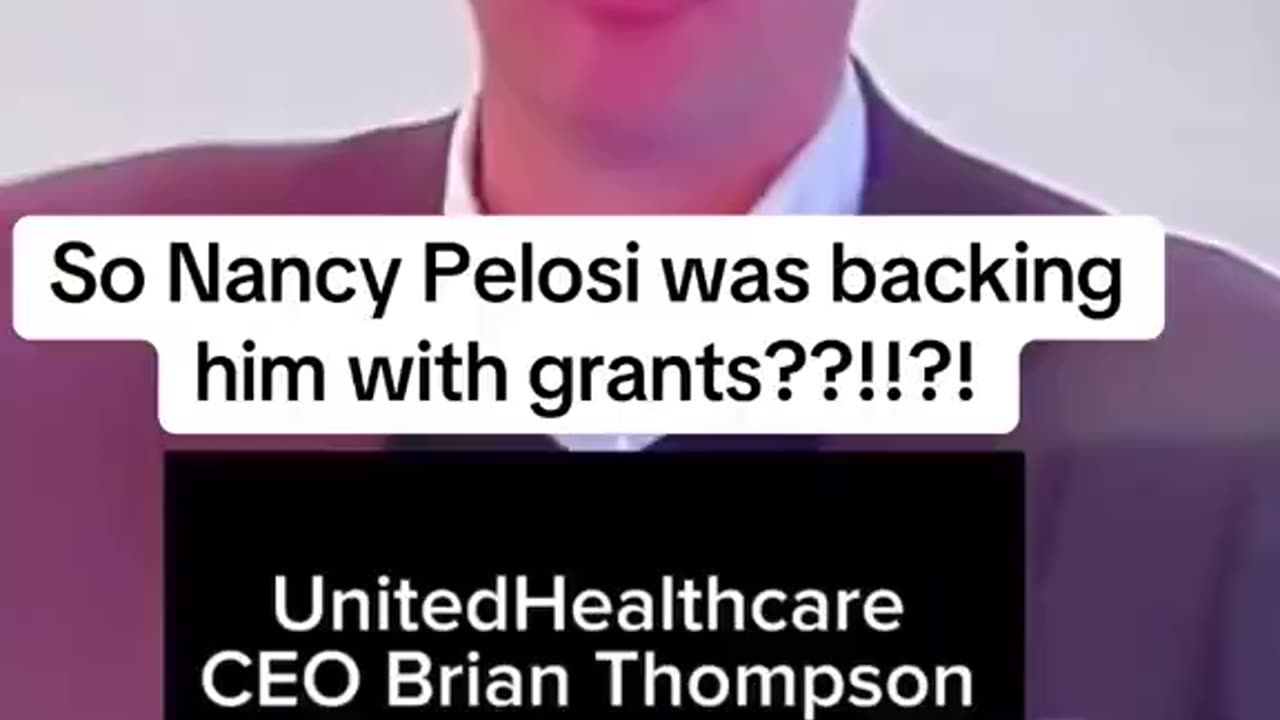 Dead CEO & Nancy Pelosi & grants???