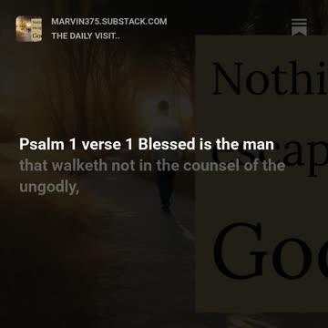 Psalms 1:1