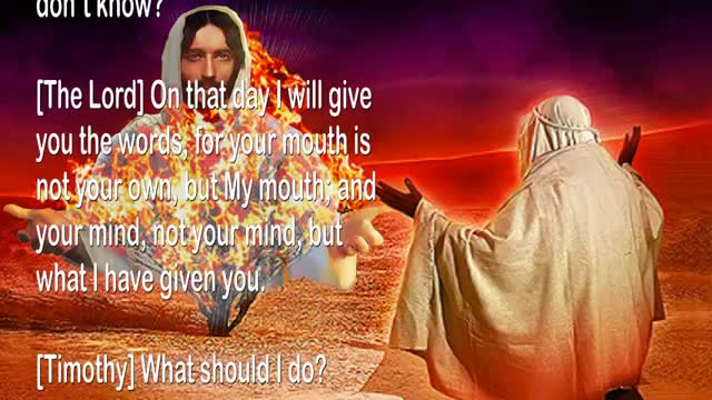 Timothy's Calling... You must now devour My Word Day & Night 🎺 Trumpet Call of God