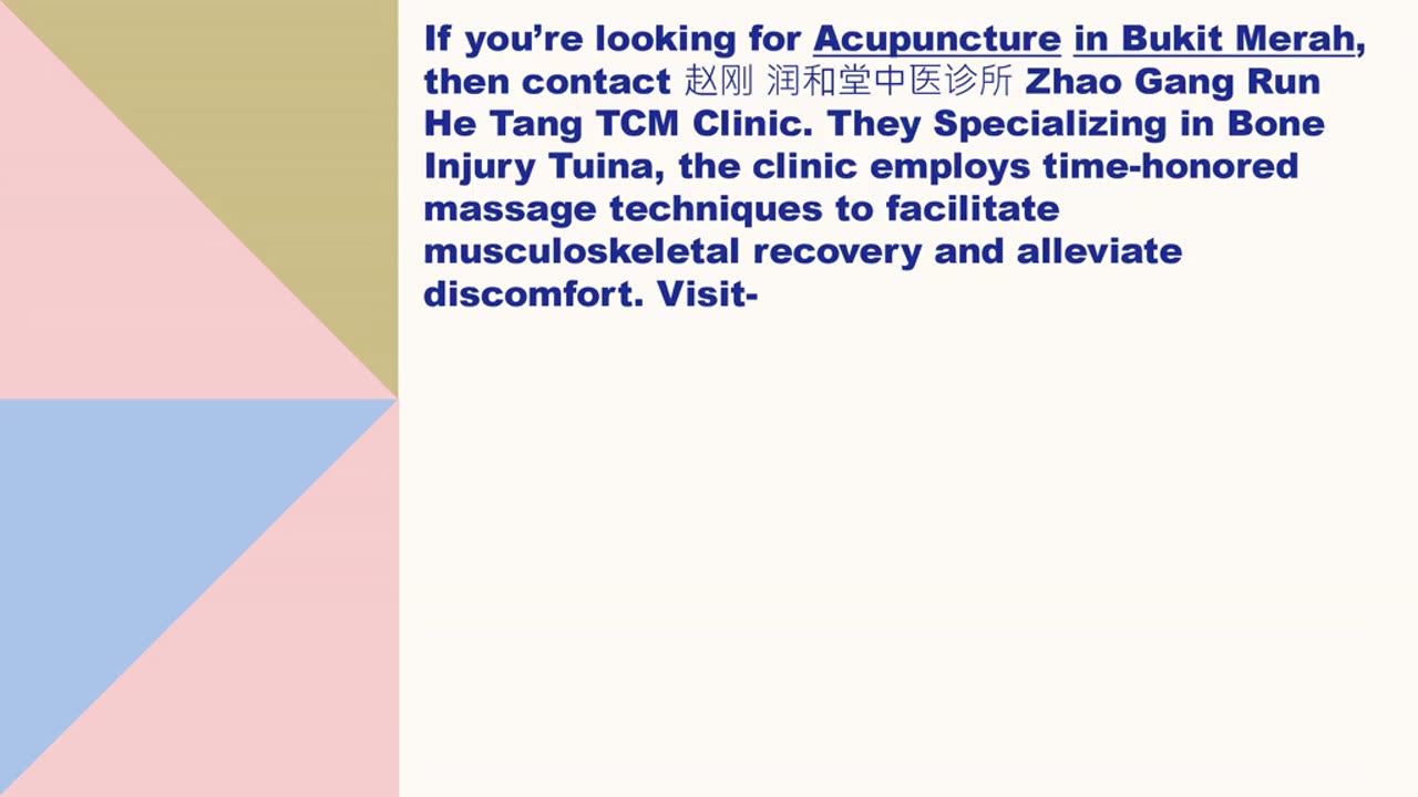 Best Acupuncture in Bukit Merah