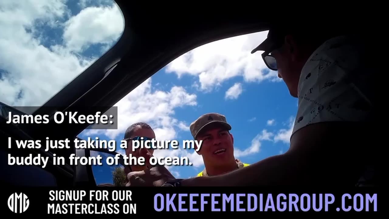 O’Keefe Undercover in Lahaina Part 1 - Maui Police & Gov Prohibited Photography