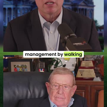 Lou Holtz Podcast | Matt Whitaker on Leadership Lessons from Coaching and Justice #shorts