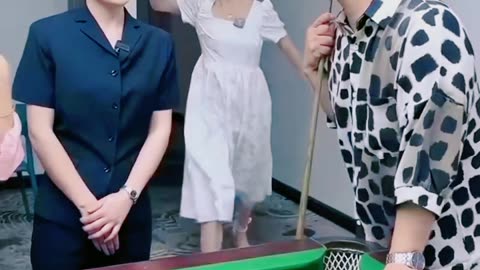 Funny 🤣 game of billiards