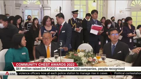 Over 200 people, organisations recognised at Community Chest Awards 2022