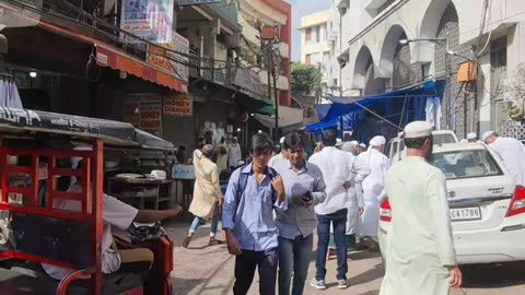 Nizamuddin Delhi India Street food Street life