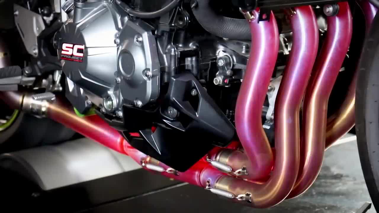 SC-Project 4-2-1 Full Exhaust System for Kawasaki Z900